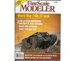 Revista Fine Scale Modeler 1993-07 World War I Mk .IV Tank